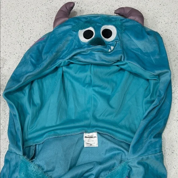 Spirit Monsters Inc. Sulley Hooded Dress - Blue and Purple - Picture 5 of 7